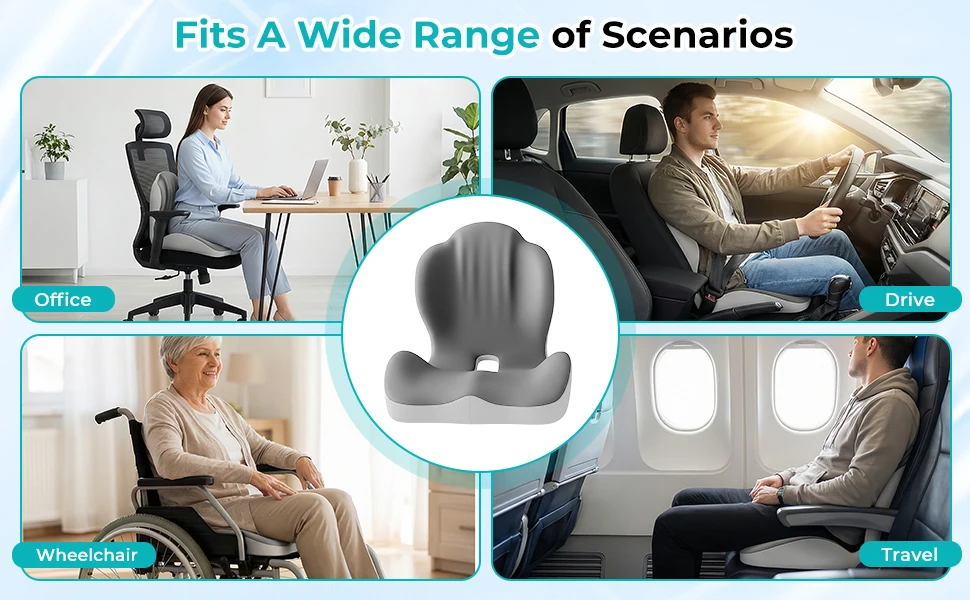 Memory Foam Chair Cushion